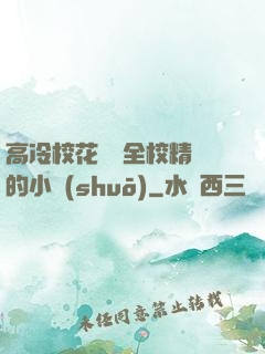 高冷?；S為全校精靈的小說(shuō)