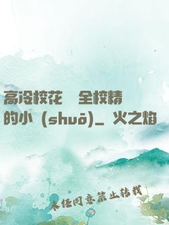 高冷?；S為全校精靈的小說(shuō)