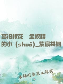 高冷?；S為全校精靈的小說(shuō)