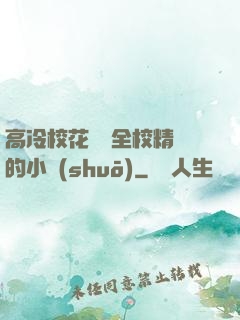 高冷?；S為全校精靈的小說(shuō)