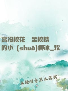 高冷?；S為全校精靈的小說(shuō)柳冰