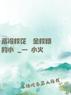 高冷?；S為全校精靈的小說