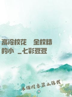 高冷?；S為全校精靈的小說