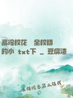 高冷?；S為全校精靈的小說txt下載