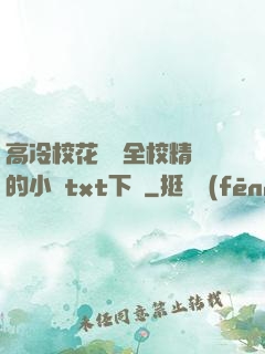 高冷?；S為全校精靈的小說txt下載