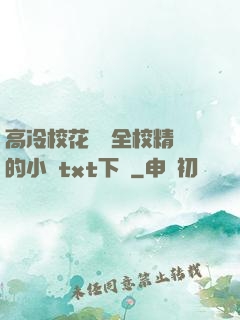 高冷?；S為全校精靈的小說txt下載