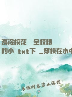 高冷?；S為全校精靈的小說txt下載