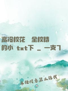 高冷?；S為全校精靈的小說txt下載