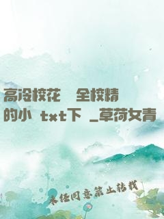 高冷?；S為全校精靈的小說txt下載