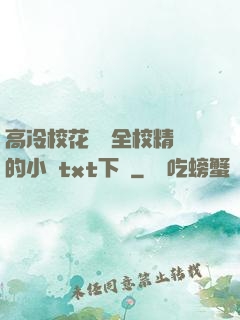 高冷?；S為全校精靈的小說txt下載