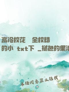 高冷?；S為全校精靈的小說txt下載