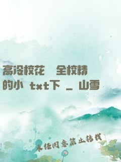 高冷?；S為全校精靈的小說txt下載