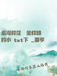 高冷?；S為全校精靈的小說txt下載