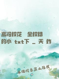 高冷?；S為全校精靈的小說txt下載