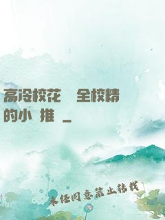 高冷?；S為全校精靈的小說推薦