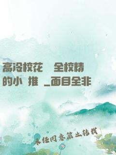 高冷?；S為全校精靈的小說推薦