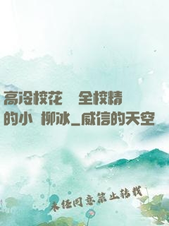 高冷?；S為全校精靈的小說柳冰