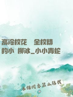 高冷?；S為全校精靈的小說柳冰