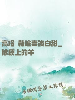 高冷總裁追妻傻白甜