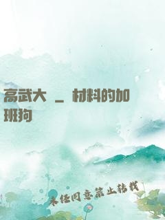 高武大師