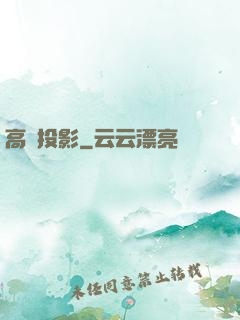 高維投影