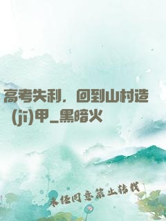 高考失利，回到山村造機(jī)甲