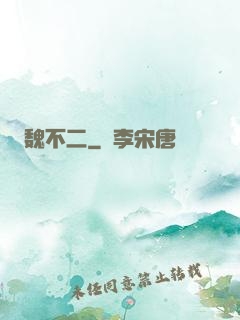 魏不二